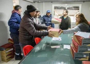 Nueva entrega de calzados para trabajadores municipales