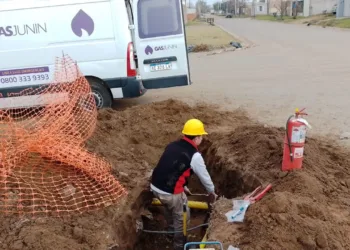 Grupo Servicios Junín recuerda las medidas para las tareas de excavación y movimiento de suelos en proximidades de cañerías de gas