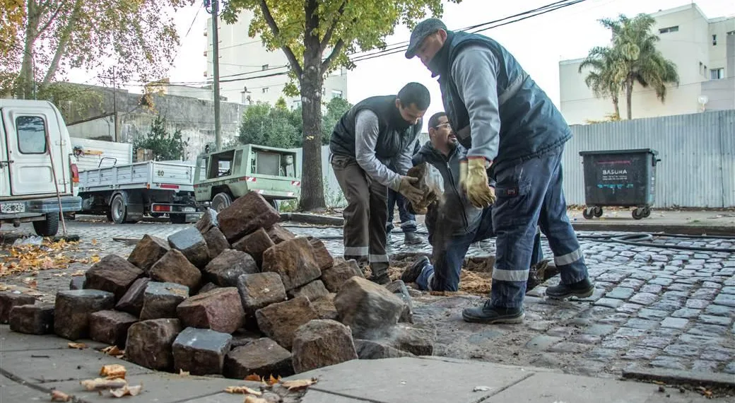 Detalle de los trabajos realizados en diferentes sectores de nuestra ciudad