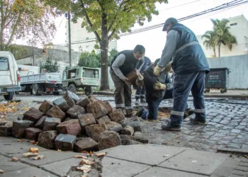 Corte parcial de tránsito en el centro de la ciudad