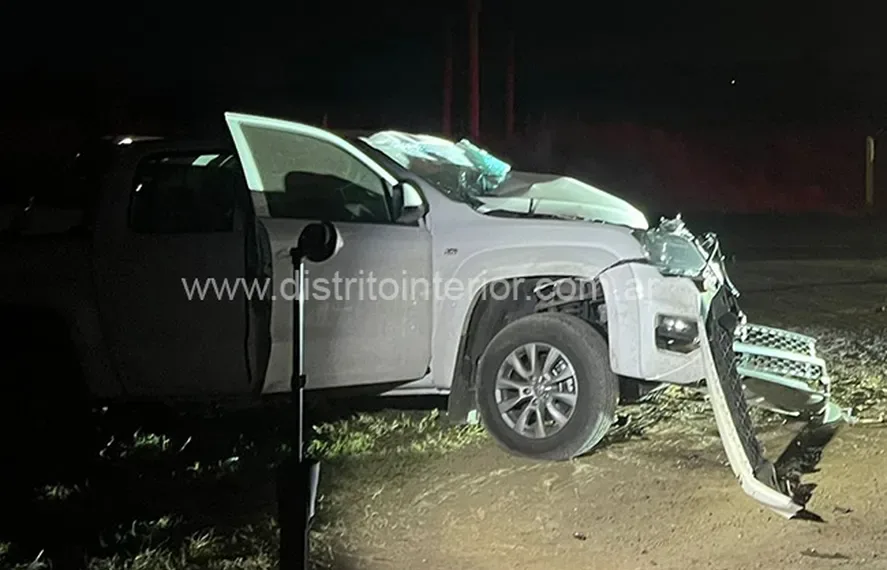 El intendente de General Pinto, Alfredo Zavatarelli, sufrió un grave accidente en la ruta 188