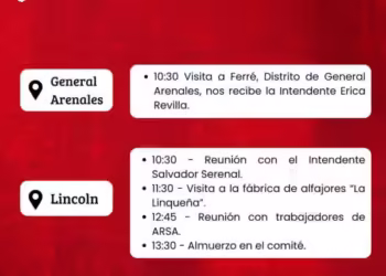 Legisladores en Camino» de la UCR + Cambio Federal visitarán la Cuarta sección