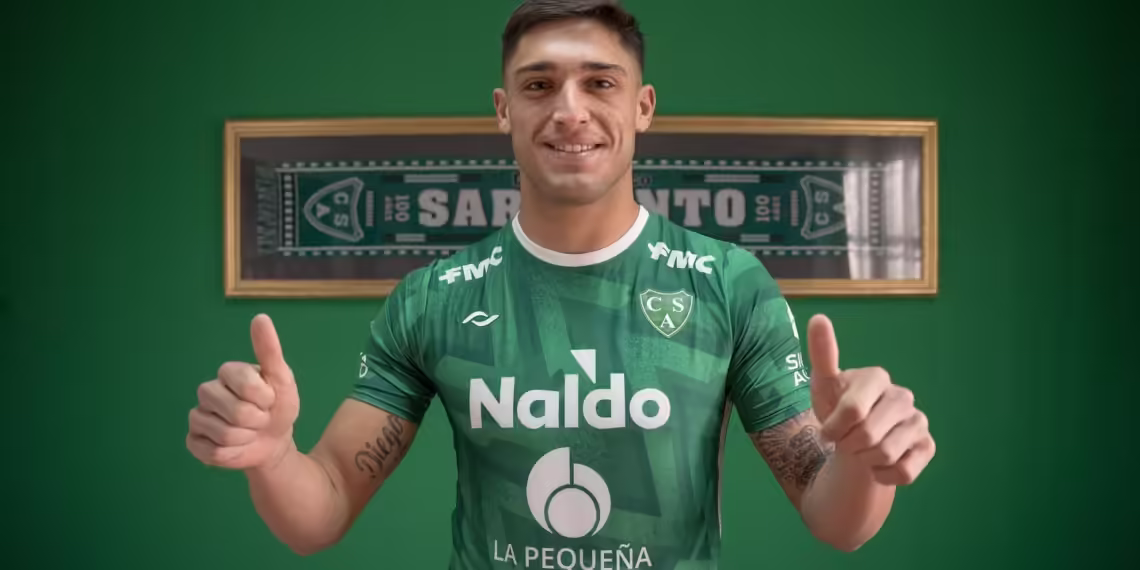 Sarmiento: firmó el “tanque” Naya