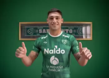 Sarmiento: firmó el “tanque” Naya