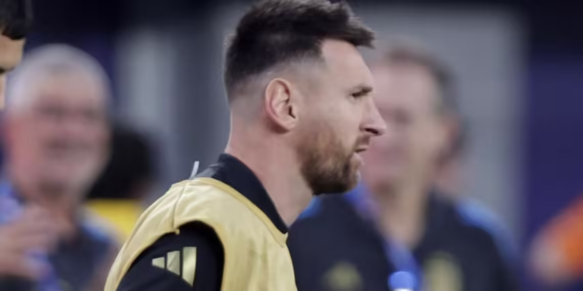 Messi, ausente del entrenamiento