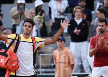 Cerúndolo cayó ante Djokovic en los octavos de final de Roland Garros