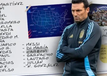 La lista oficial de la Selección  Argentina para la Copa América