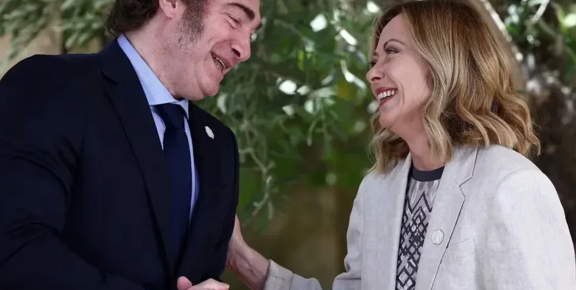 El Presidente argentino se reunió con la directora del FMI