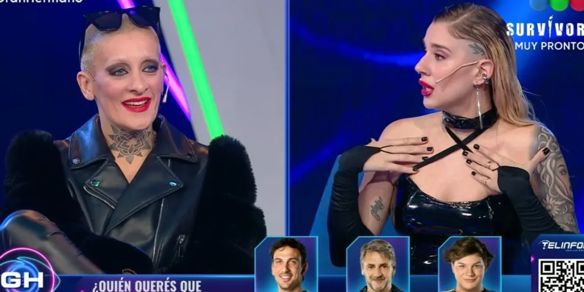Nuevo cruce en vivo entre La Tora y Furia en «La noche de los ex» de Gran Hermano