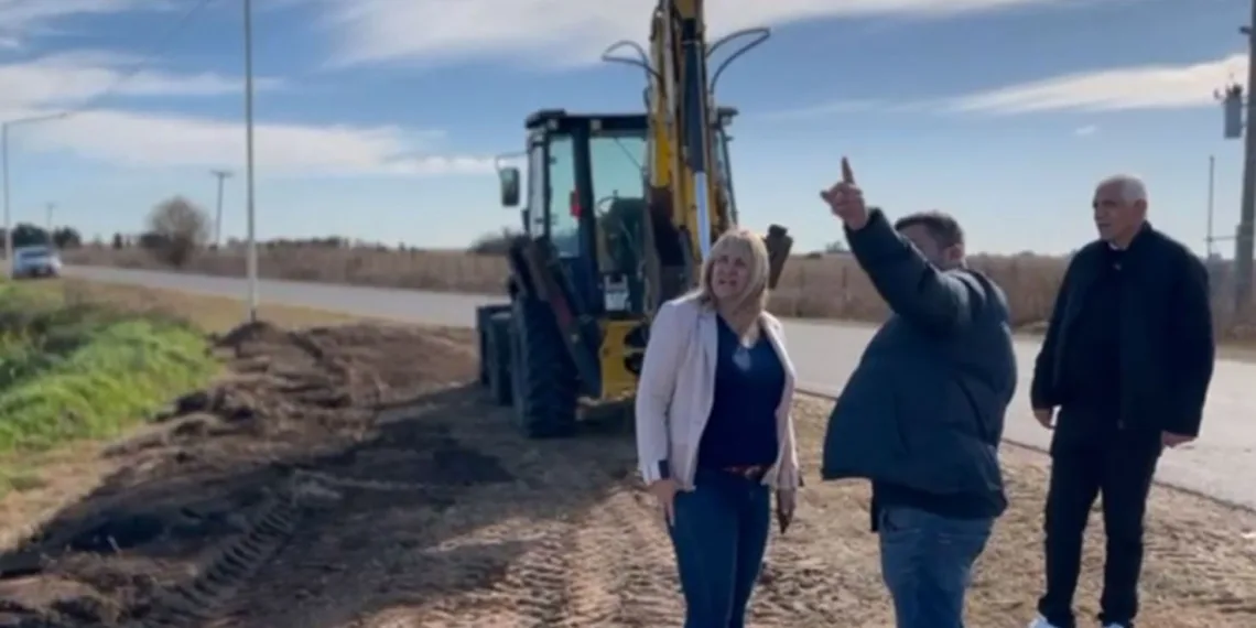 Colocaron nuevas luces LED  para mejorar la seguridad vial en Ascensión