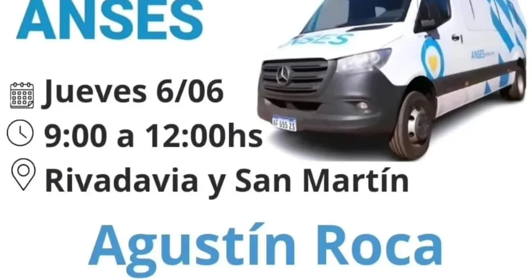 El móvil de Anses en Morse y Roca