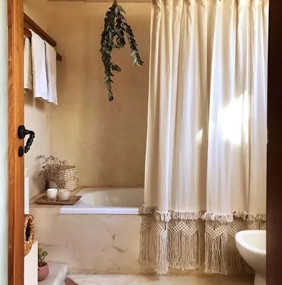 Cómo elegir la cortina perfecta (y tendencia) para tu baño