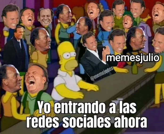 Llegó julio y explotaron los memes con Julio Iglesias y otros