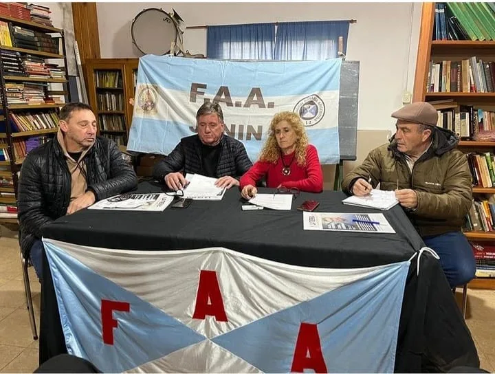 Reunión institucional de FAA Filial Junín