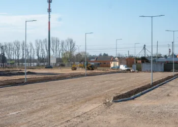 ZAL: avanzan las obras del estacionamiento de camiones