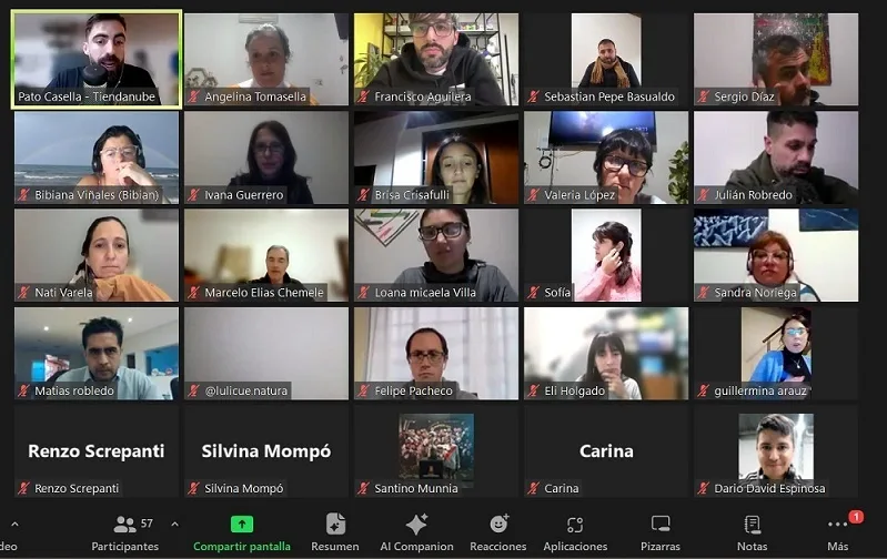 Más de 70 emprendedores y comerciantes asistieron a la primera capacitación de Tiendanube