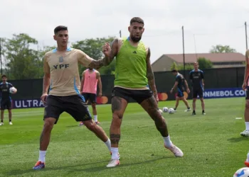 Argentina trabajó en  Miami de cara a la final
