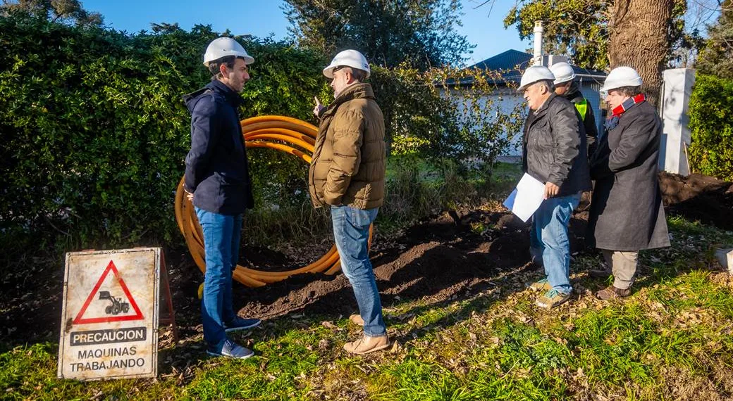 Avanza la obra de gas natural  en barrios Real, Moya y Jardín