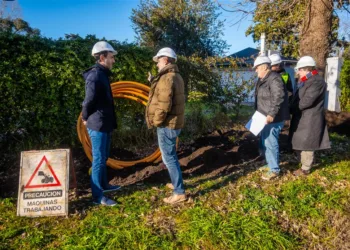 Avanza la obra de gas natural  en barrios Real, Moya y Jardín