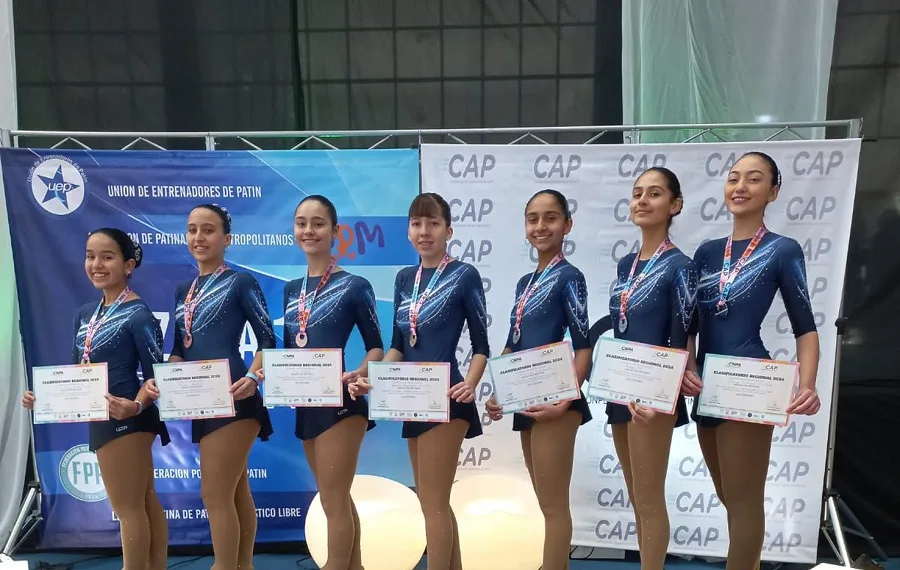 Patinadoras juninenses compitieron en Aldo Bonzi