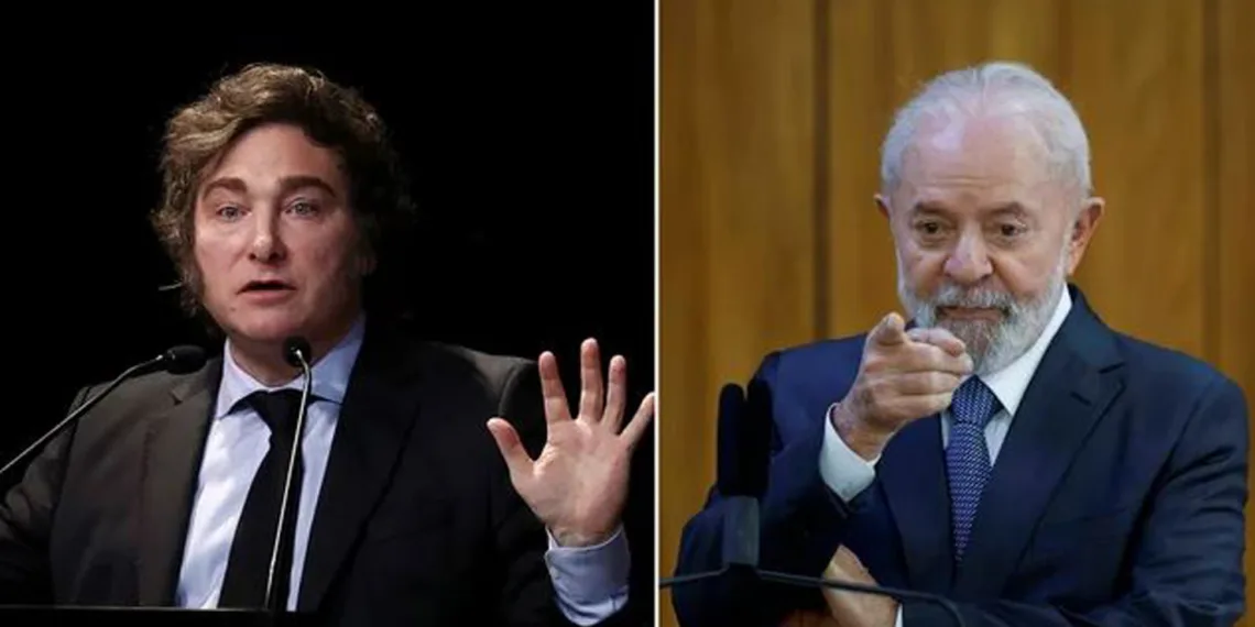 En Brasil, Milei aseguró que Bolsonaro sufre persecución judicial
