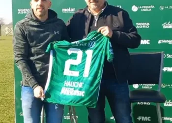 Jerarquía y experiencia para el ataque de Sarmiento: presentaron a Gaitán y a Hauche