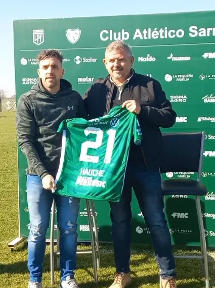 Jerarquía y experiencia para el ataque de Sarmiento: presentaron a Gaitán y a Hauche