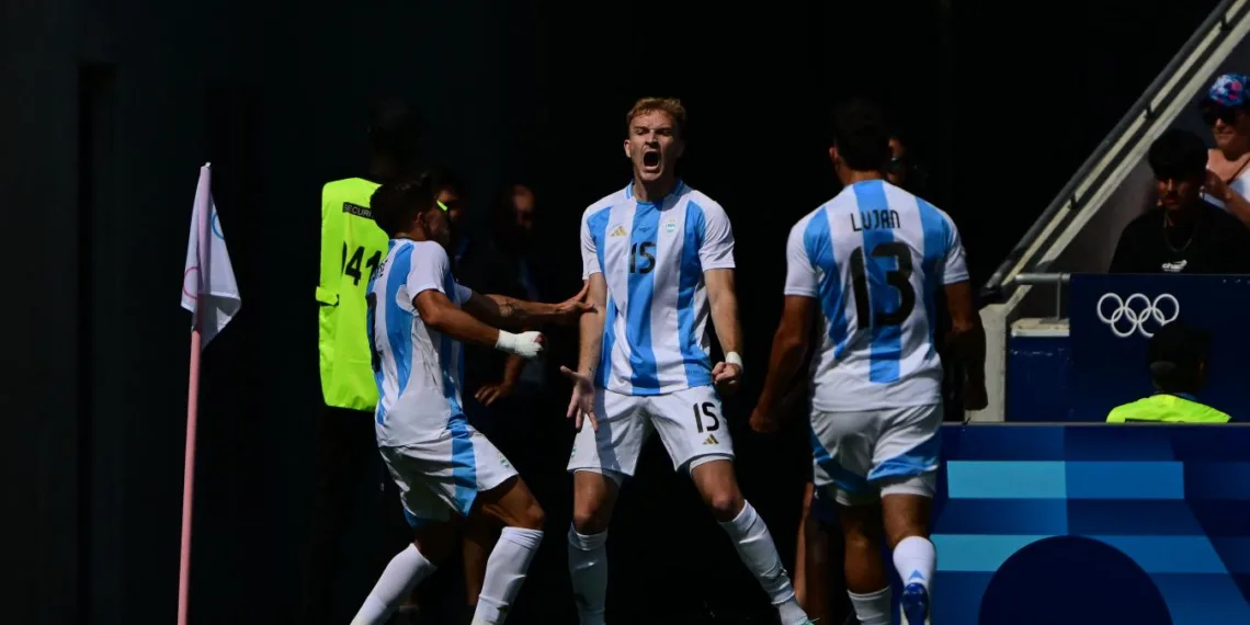 Argentina le ganó a Irak y apuesta a pasar de fase en los Juegos Olímpicos