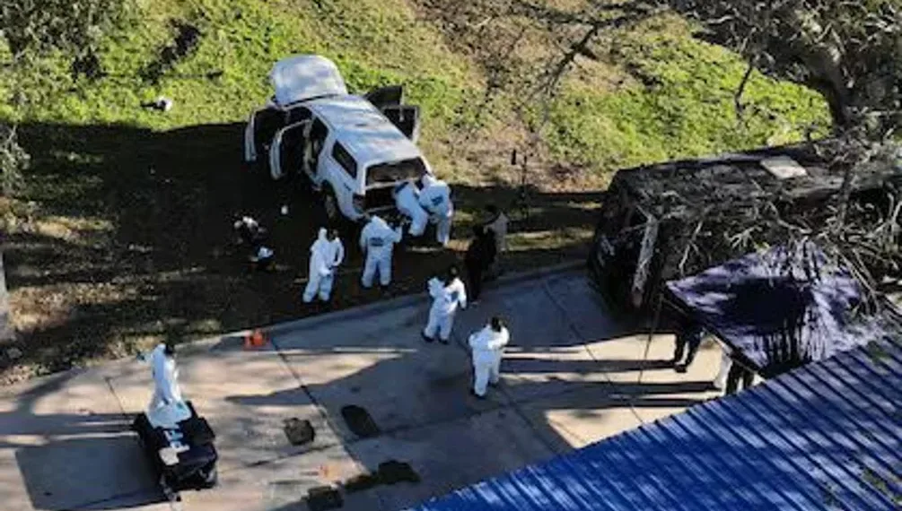 Encontraron un golpe, pelos y manchas rojas en la camioneta del principal sospechoso