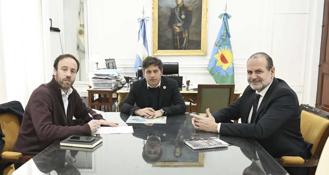 Kicillof recibió al Intendente de Bahía Blanca