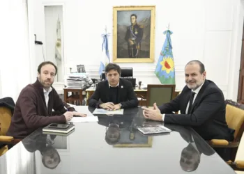 Kicillof recibió al Intendente de Bahía Blanca