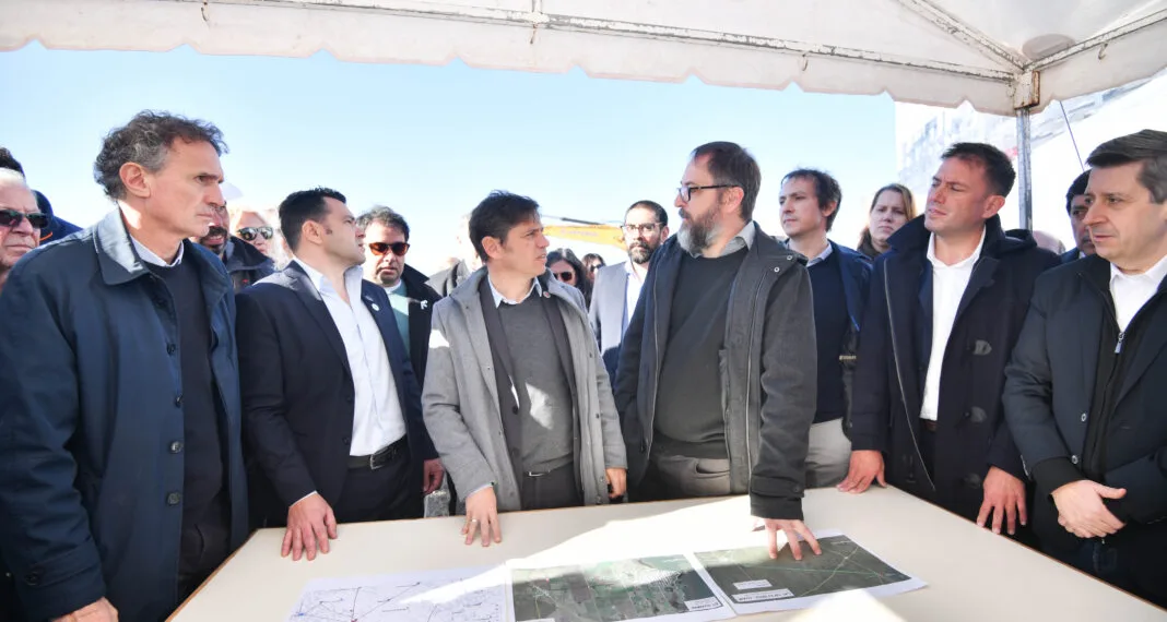 Kicillof anunció la reactivación  de las obras de la “Ruta del Cereal”