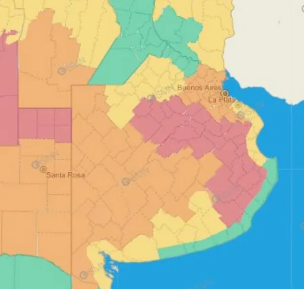 Alertas por temperaturas extremas: en qué distritos hará más frío