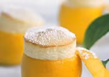 El mejor suflé de limón con cuatro ingredientes y media hora de preparación
