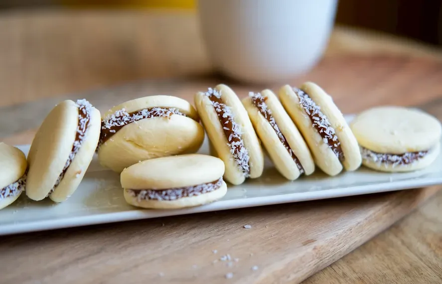 Ricos, fáciles y patrios: tres recetas de alfajores para la mesa del 9 de julio