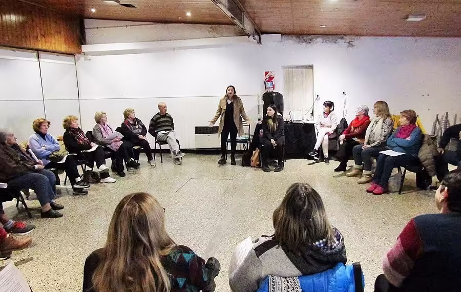Presentan el Certamen “Mayores con Derechos” en los centros de jubilados de Junín