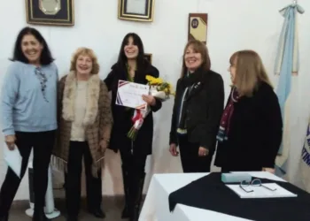 Reconocimiento a la farmacéutica Sandra Chiesa