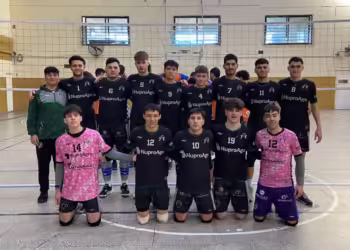 El vóley de Sarmiento, a pleno