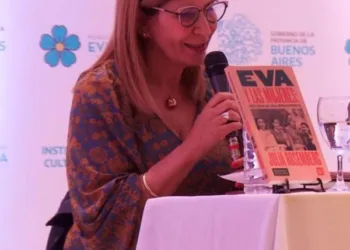 Viviana Guzzo: “En Los Toldos se mantiene viva la esencia de Evita como símbolo de esperanza y valentía”