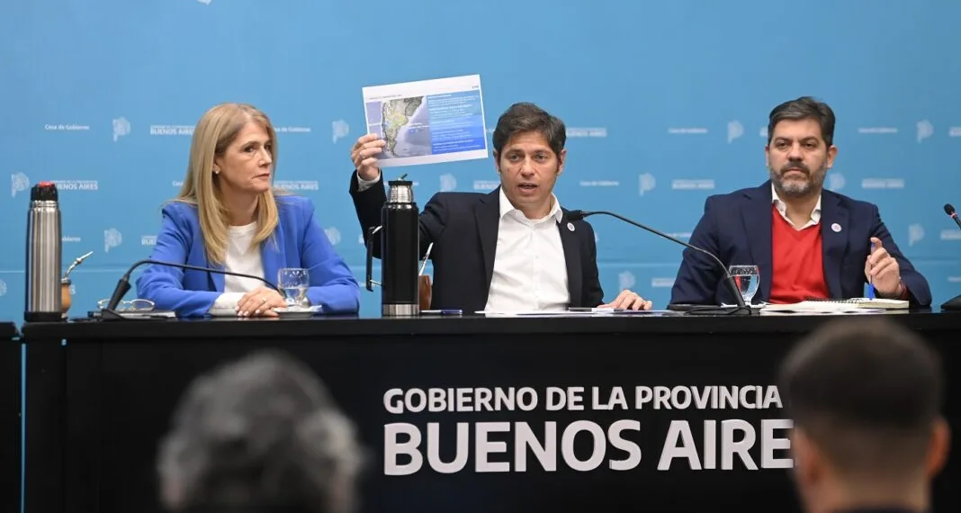 Planta de GNL: Kicillof apuntó a Milei y habló de “capricho ideológico” y “venganza”
