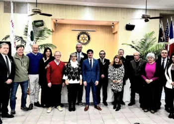 Ezequiel Romanelli es el nuevo presidente del Rotary Club Junín