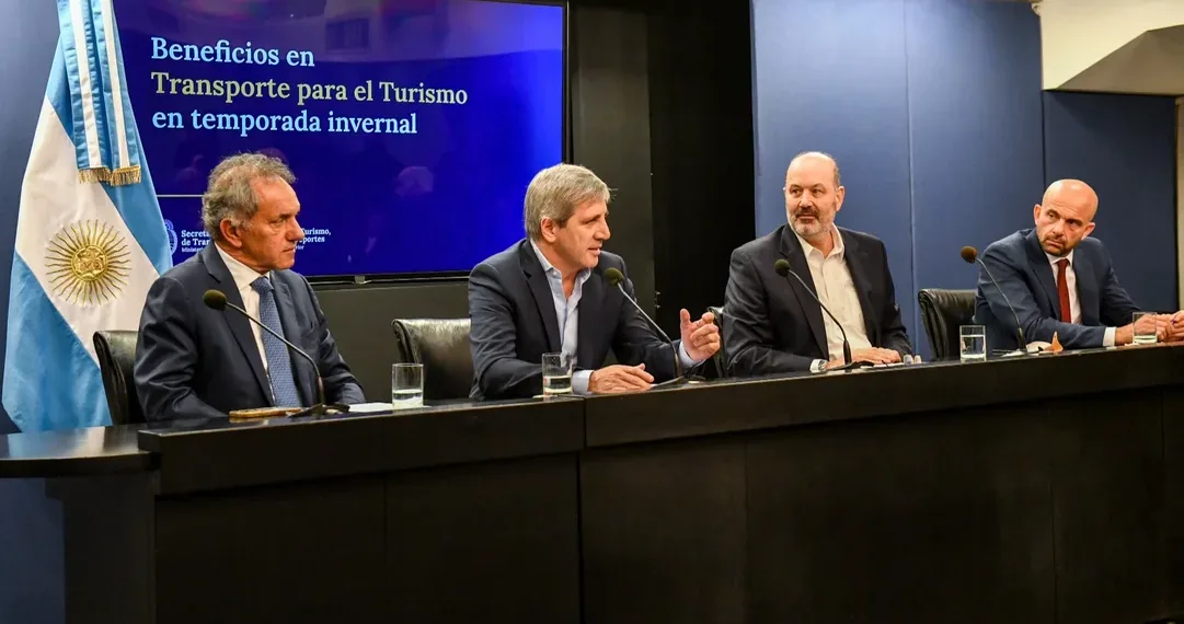 El Gobierno nacional anunció beneficios y promociones en transporte para potenciar el turismo