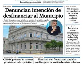 Lunes 12 de agosto de 2024