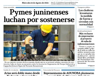 Miércoles 14 de agosto de 2024