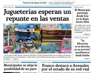 Viernes 16 de agosto de 2024