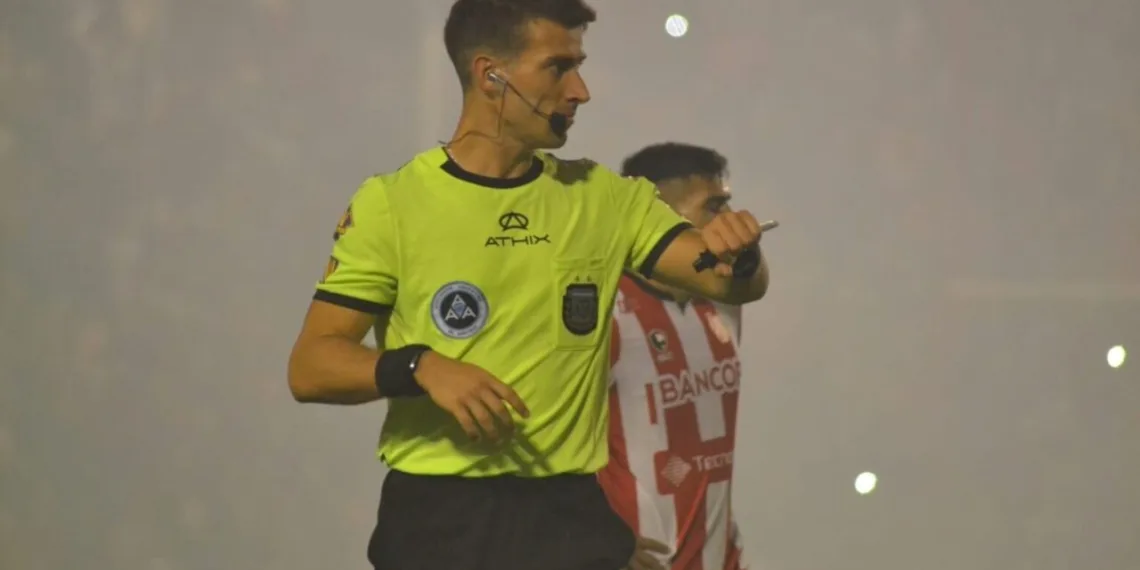 Sebastián Zunino será el árbitro de Sarmiento y Lanús