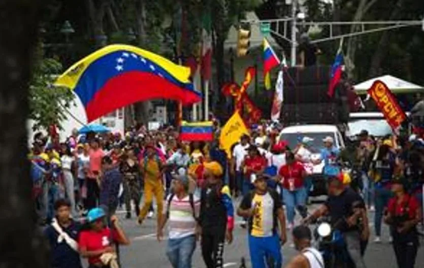 Simpatizantes de Maduro celebraron un mes de la “victoria electoral”