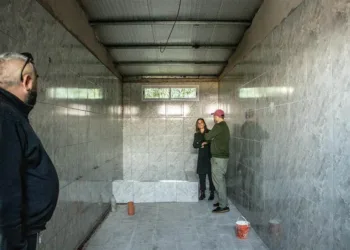 El Club Los Miuras avanza en la construcción de un nuevo vestuario