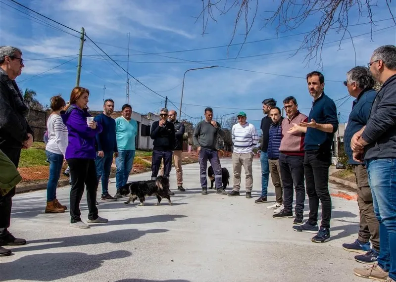 Petrecca celebró que en Junín no se pare con la obra pública