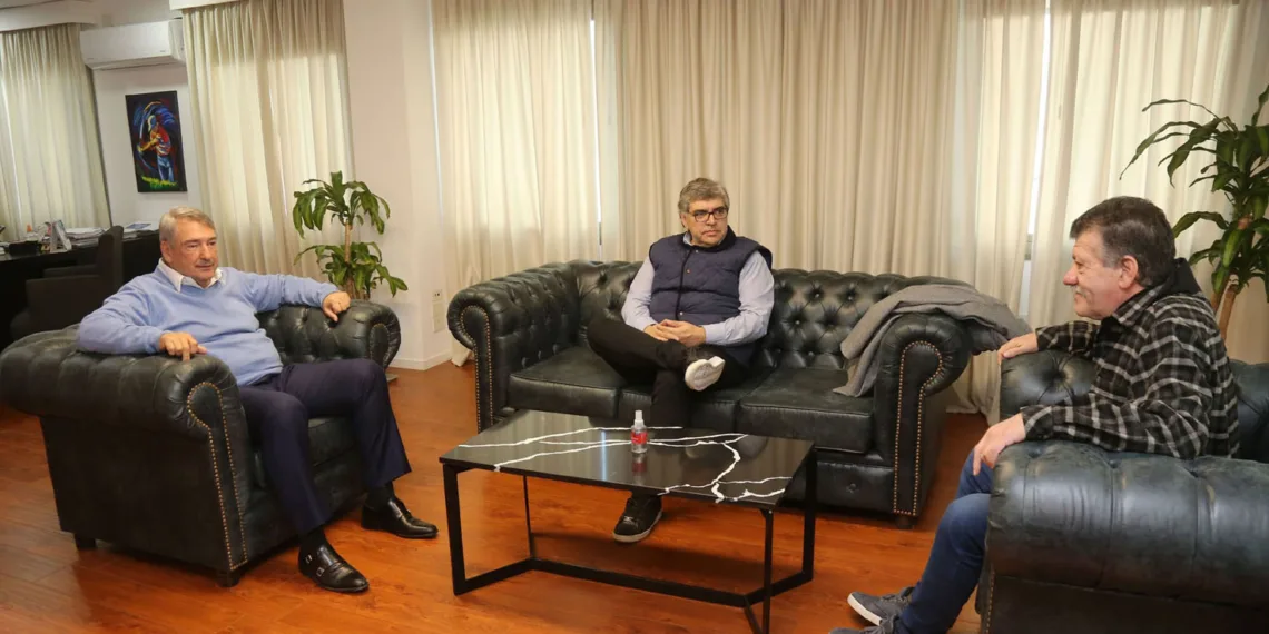 Barenghi mantuvo reuniones con  los ministros D’Onofrio y Katopodis